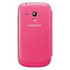 Etui na telefon Samsung Galaxy S3 mini Flip Cover - różowe