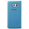 Etui na telefon Samsung Galaxy S6 S View Cover - niebieskie