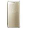 Etui na telefon Samsung Galaxy S6 edge+ Clear View Cover -  złote
