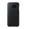 Etui na telefon Samsung Galaxy S7 edge Leather Cover - czarne
