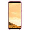 Etui na telefon Samsung Galaxy S8 Alcantara - różowe