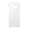 Etui na telefon Samsung Galaxy S8 Clear Cover - transparentne (Silver)