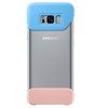 Etui na telefon Samsung Galaxy S8 Plus 2Piece Cover - niebiesko-brzoskwiniowe