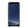 Etui na telefon Samsung Galaxy S8 Plus Alcantara - ciemnoszare