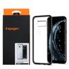 Etui na telefon Samsung Galaxy S8 Plus Spigen Ultra Hybrid - transparentne z czarną ramką