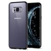 Etui na telefon Samsung Galaxy S8 Plus Spigen Ultra Hybrid - transparentne z czarną ramką