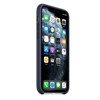 Etui silikonowe Apple iPhone 11 Pro - granatowe (Midnight Blue)