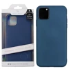 Etui silikonowe na Apple iPhone 11 Pro Max Just Must Candy - niebieskie (Midnight Blue)