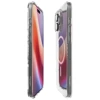 Etui silikonowe na Apple iPhone 16 Pro Spigen Liquid Crystal MagFit dla MagSafe - transparentne