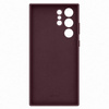 Etui skórzane na telefon Samsung Galaxy S22 Ultra Leather Cover - burgundowe 