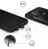Huawei P20 Lite etui pancerne Ringke Onyx X - czarne