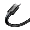 Kabel USB-A na USB-C Baseus Cafule 2A - czarno-szary 3 m