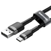 Kabel USB-A na USB-C Baseus Cafule 2A - czarny 2 m