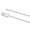 Kabel pleciony Lightning Griffin 1 m - srebrny