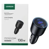 Ładowarka samochodowa Ugreen CD293 3-Port Fast Car Charger - 130W