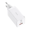 Ładowarka sieciowa USB-A + 2x USB-C Baseus GaN5 Pro Fast Charger 65W - biała