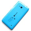 Microsoft Lumia 640 klapka baterii - niebieska (Cyan)