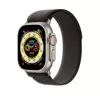 Pasek Apple Trail Loop M/L do Watch Ultra Series 49mm - czarno-szary 