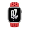 Pasek Apple Watch 38/ 40/ 41 mm Nike Sport Band S/M M/L- czerwony (Bright Crimson/ Gym Red)