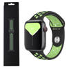 Pasek Apple Watch 38/ 40/ 41mm Nike Sport Band - czarno-limonkowy (Black/ Lime Blast)