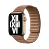 Pasek Apple Watch 42/ 44/ 45/ 49 Ultra Leather Link M/L - brązowy (Saddle Brown)