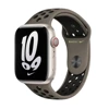 Pasek Apple Watch 42/ 44/ 45/ 49 Ultra Nike Sport Band S/M M/L - oliwkowy (Olive Grey/ Black)