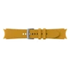 Pasek Samsung Galaxy Watch 4/ Watch 4 Classic/ Watch 5/ Watch 5 Pro Hybrid Leather Band 20 mm S/M - musztardowy (Mustard)