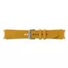 Pasek Samsung Hybrid Leather Band 20 mm M/L do Galaxy Watch 4/ Watch 4 Classic/ Watch 5/ Watch 5 Pro - musztardowy (Mustard)