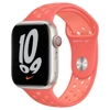 Pasek do Apple Watch  42/ 44/ 45/ 49 Ultra Nike Sport Band S/M L/M  - różowo-pomarańczowy (Magic Ember/ Crimson Bliss)