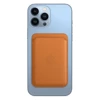 Portfel Apple Leather Wallet iPhone MagSafe FindMy - ciemnopomarańczowy (Golden Brown)