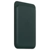 Portfel Apple Leather Wallet iPhone MagSafe FindMy - zielony (Forest Green)