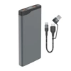 Powerbank 4smarts VoltHub Pro 10000 mAh + kabel USB-C - stalowy (Gunmetal)