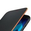 Samsung Galaxy A3 2017 etui Neon Flip Cover EF-FA320PBEGWW - czarno-pomarańczowy
