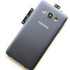 Samsung Galaxy A3 obudowa tylna ze szkłem aparatu - ciemnogranatowa