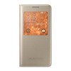 Samsung Galaxy Alpha etui S View Cover EF-CG850BF - złoty