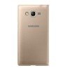 Samsung Galaxy GRAND Prime etui Flip Wallet EF-WG530BFEGWW - złoty