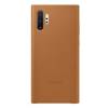 Samsung Galaxy Note 10 Plus etui skórzane Leather Cover EF-VN975LAEGWW - brązowe (Camel)