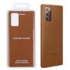 Samsung Galaxy Note 20 etui skórzane Leather Cover EF-VN980LAEGWW - brązowe