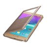 Samsung Galaxy Note 4 etui S View Cover EF-CN910BE - złoty 