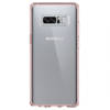 Samsung Galaxy Note 8 etui Spigen Ultra Hybrid 587CS22064 - transparentny z różową ramką