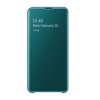 Samsung Galaxy S10e etui Clear View Cover EF-ZG970CGEGWW - zielone