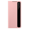 Samsung Galaxy S21 etui Smart Clear View Cover EF-ZG991CPEGEE -  różowe
