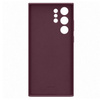 Samsung Galaxy S22 Ultra etui Silicone Cover EF-PS908TEEGWW - burgundowe