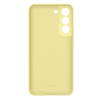 Samsung Galaxy S22 etui Silicone Cover EF-PS901TYEGWW - żółte (Butter Yellow)