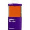 Samsung Galaxy S6 edge etui Flip Wallet EF-WG925BOE - pomarańczowy