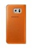 Samsung Galaxy S6 edge etui Flip Wallet EF-WG925POEGWW - pomarańczowy
