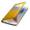 Samsung Galaxy S6 etui S View Cover EF-CG920PYE - żółty