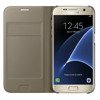 Samsung Galaxy S7 etui Flip Wallet EF-WG930PFEGWW - złoty