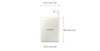 Samsung powerbank EB-PG850BW - 8400 mAh - biały