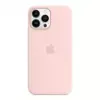 Silikonowe etui Apple Silicone Case MagSafe do iPhone 13 Pro Max - różowe (Chalk Pink)